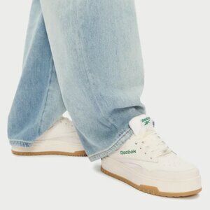 NEW Reebok Reevamp Sneakers - Leather For Women White 256 4S2